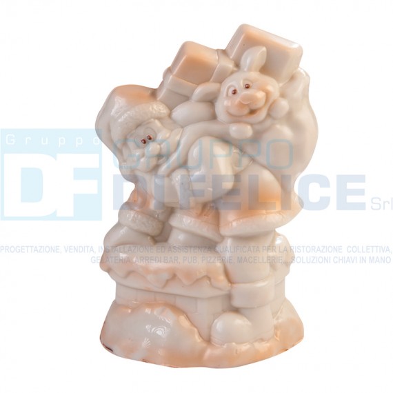 Stampo 3D Babbo Natale H. 18,5 cm In Policarbonato