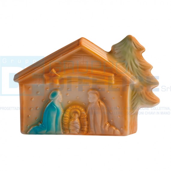 Stampo 3D Presepe H. 11,4 cm In Policarbonato