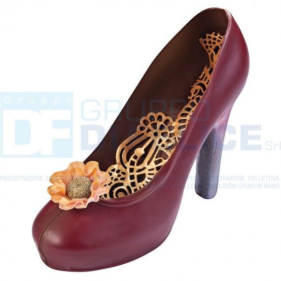 Stampo 3D Scarpa Da Donna L. 22 cm In Policarbonato