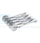 Rullo Taglia Pasta Estensibile A Lame Liscie In Acciaio Inox