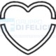 Pinzette Per Pasticceria Cuore In Acciaio Inox