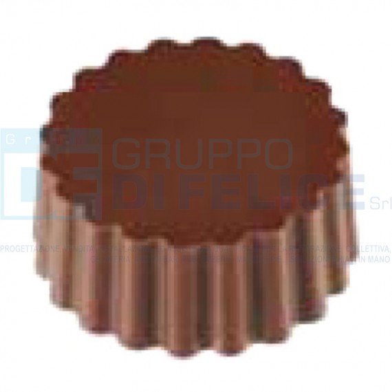 Stampo Magnetico Tondo Per Praline Serigrafate In Policarbonato