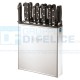 Porta Coltelli Chiuso In Acciaio Inox