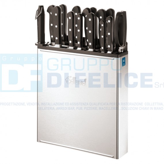 Porta Coltelli Chiuso In Acciaio Inox