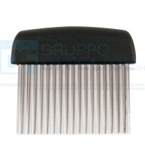 Tagliaverdure Ondulato In Acciaio Inox