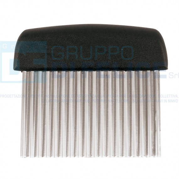 Tagliaverdure Ondulato In Acciaio Inox