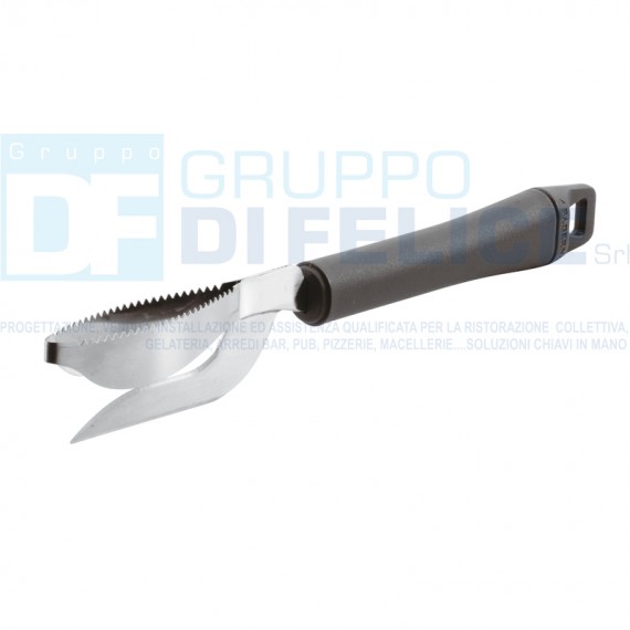 Squamapesce Doppio In Acciaio Inox