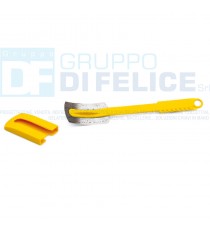 Set 10 Pz Lama Panettiere Usa E Getta In Acciaio Inox E Plastica