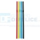 Cannuccia Flessibile Cm 20 Colori Assortiti Conf. 500 Pz