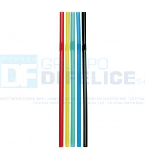 Cannuccia Flessibile Cm 20 Colori Assortiti Conf. 500 Pz