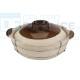 Casseruola Con Coperchio 2 Maniglie In Terracotta