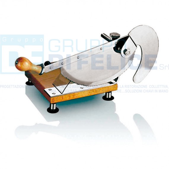 Taglia Pane Con Base In Legno