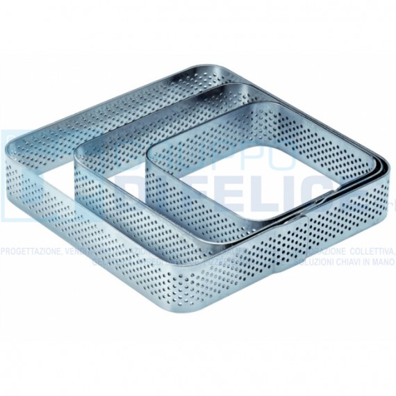 Fascia in acciaio inox microforata
