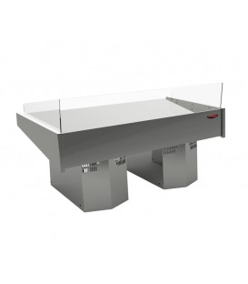 Espositore refrigerato orizzontale per pesce mod NETTUNO/VC100