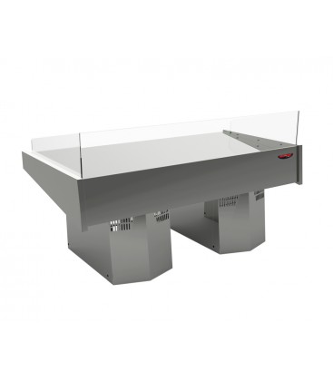 Espositore refrigerato orizzontale per pesce mod NETTUNO/VC100