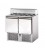 Saladette 2 porte con vetro curvo mod SL02VC