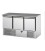 Saladette 3 porte con 3 cassettiere e piano in granito mod SL03GR/C2SLSX/C2SLCE/C2SLDX