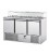 Saladette 3 porte con vetro piatto mod SL03VD
