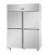 Armadio statico 1200 in acciaio inox a temperatura normale con 4 sportelli mod A412EKOES