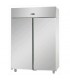 Armadio combinato refrigerato 1200 in acciaio inox a doppia temp. (temp.normale + bassa temp.) 2 porte mod AF12EKOPN