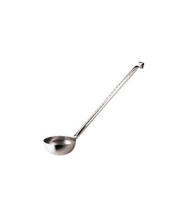 Mestolo con manico a tubo