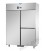 Armadio statico GN2/1 in acciaio inox a temperatura normale con 1 porta e 2 sportelli mod A314EKOES